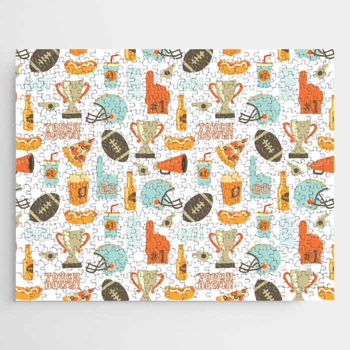 American Football Party Jigsaw Puzzle Gallery Image 1