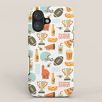 American Football Party iPhone Case Gallery Image 1