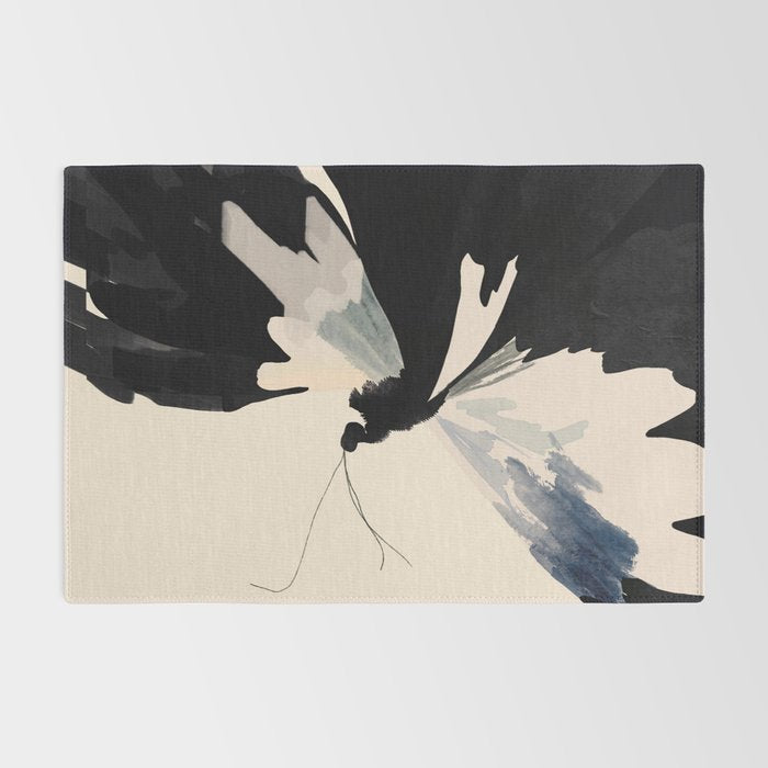 Abstract Butterfly Rug Gallery Image 2