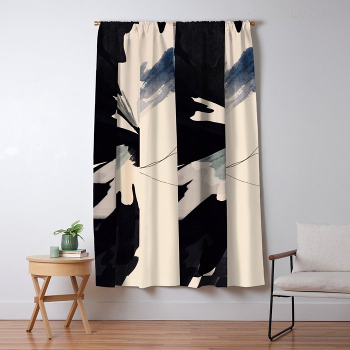 Abstract Butterfly Window Curtain Gallery Image 1