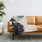 Abstract Butterfly Throw Blanket Gallery Image 1