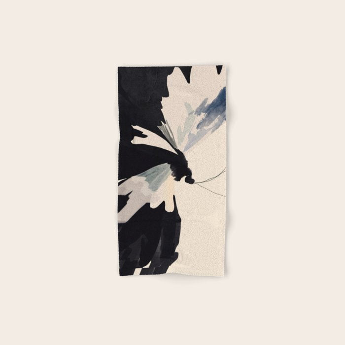 Abstract Butterfly Bath Towel Gallery Image 1