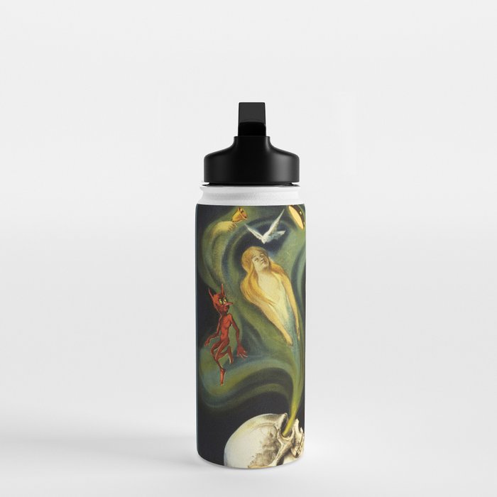 Vintage Thurston Magic poster Water Bottle Gallery Image 3