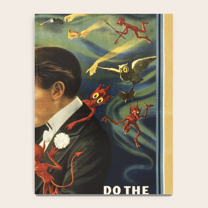 Vintage Thurston Magic poster Notebook Gallery Image 4
