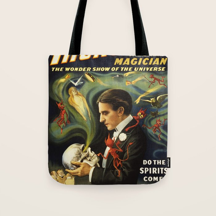 Vintage Thurston Magic poster Tote Bag Gallery Image 1