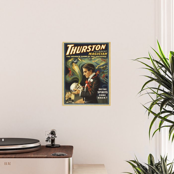 Vintage Thurston Magic poster Poster Gallery Image 2