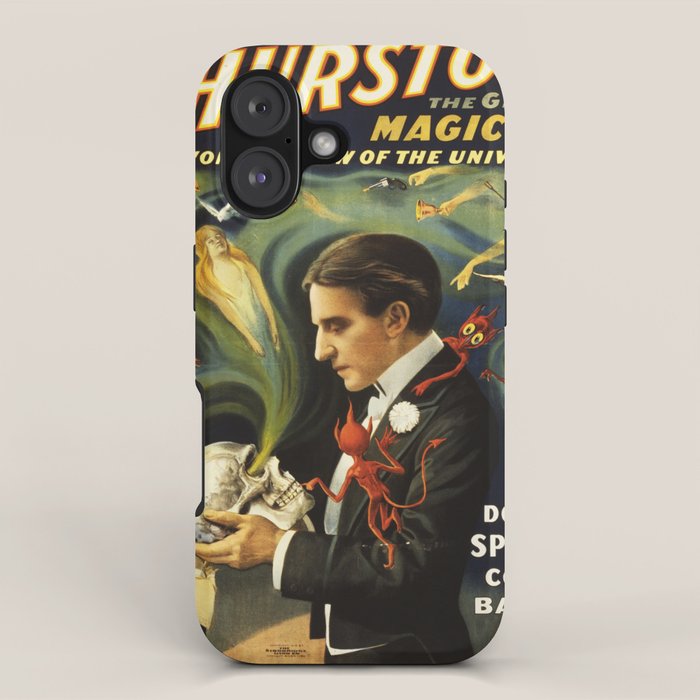 Vintage Thurston Magic poster iPhone Case Gallery Image 1
