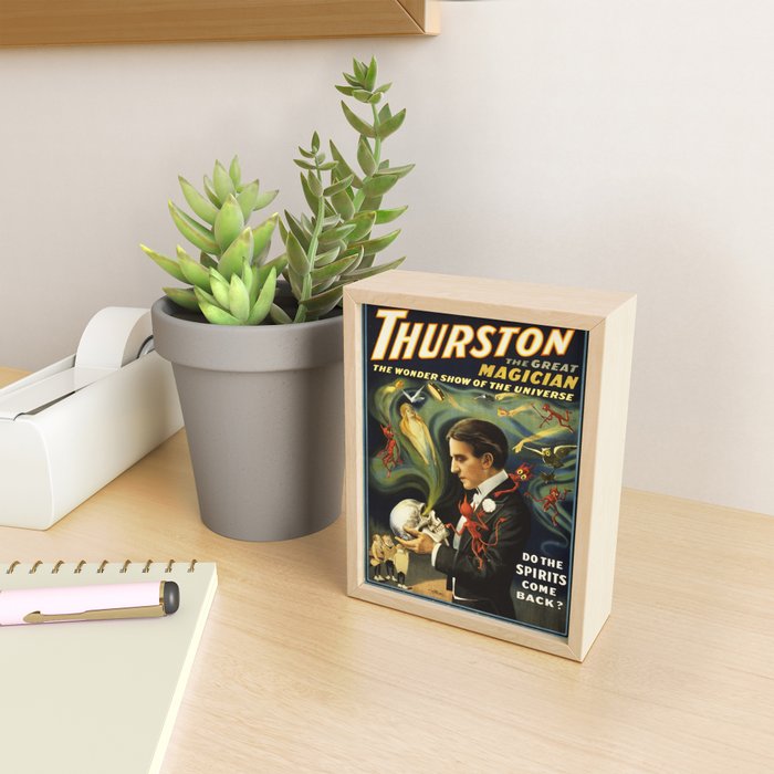Vintage Thurston Magic poster Mini Art Print Gallery Image 2