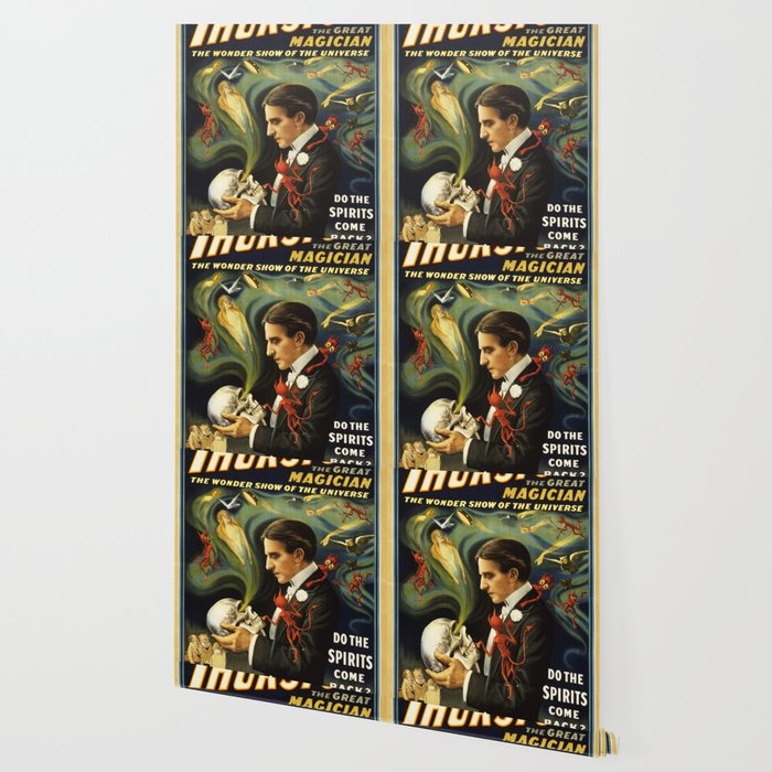 Vintage Thurston Magic poster Wallpaper Gallery Image 2