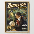 Vintage Thurston Magic poster Serving Tray Gallery Image 1