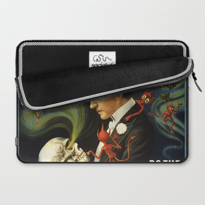 Vintage Thurston Magic poster Laptop Sleeve Gallery Image 2