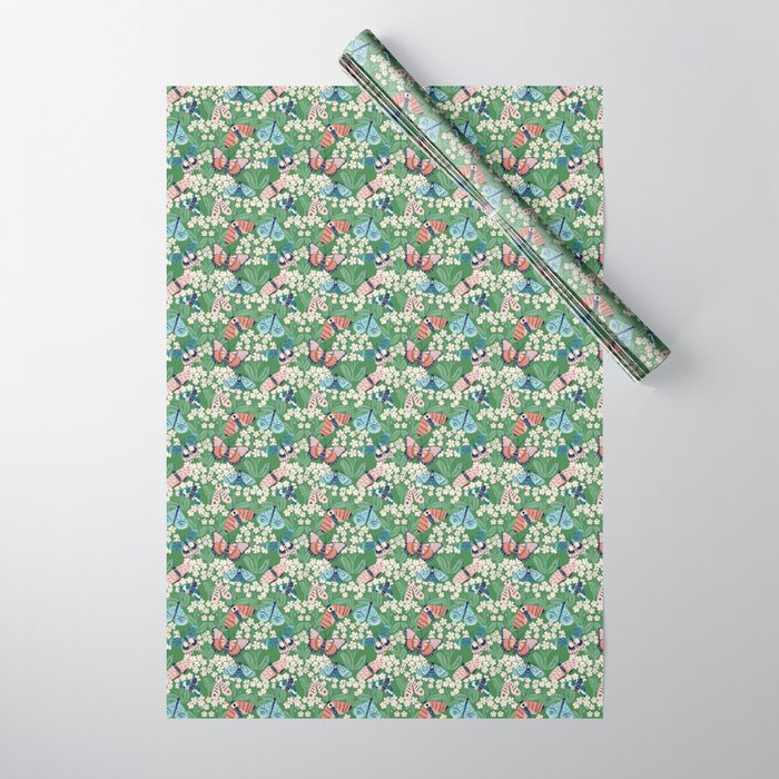Butterfly Meadow Wrapping Paper Gallery Image 1