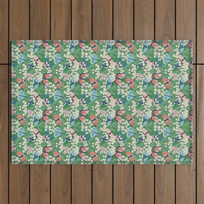 Butterfly Meadow Outdoor Rug Gallery Image 1