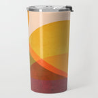 Abstraction_SUNSET_LANDSCAPE_POP_ART_Minimalism_018X Travel Mug Gallery Image 2