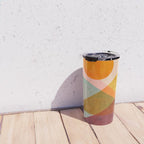 Abstraction_SUNSET_LANDSCAPE_POP_ART_Minimalism_018X Travel Mug Gallery Image 4