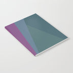 Geometric Triangles X Retro Rainbow Notebook Gallery Image 2