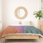 Geometric Triangles X Retro Rainbow Duvet Cover Gallery Image 3