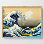 The Great Wave Off Kanagawa,No.3, Serving Tray Gallery Image 1