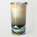 The Great Wave Off Kanagawa,No.3, Travel Mug Gallery Image 2