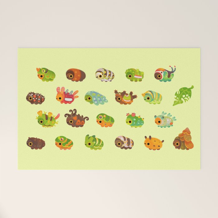 Caterpillar Welcome Mat Gallery Image 1