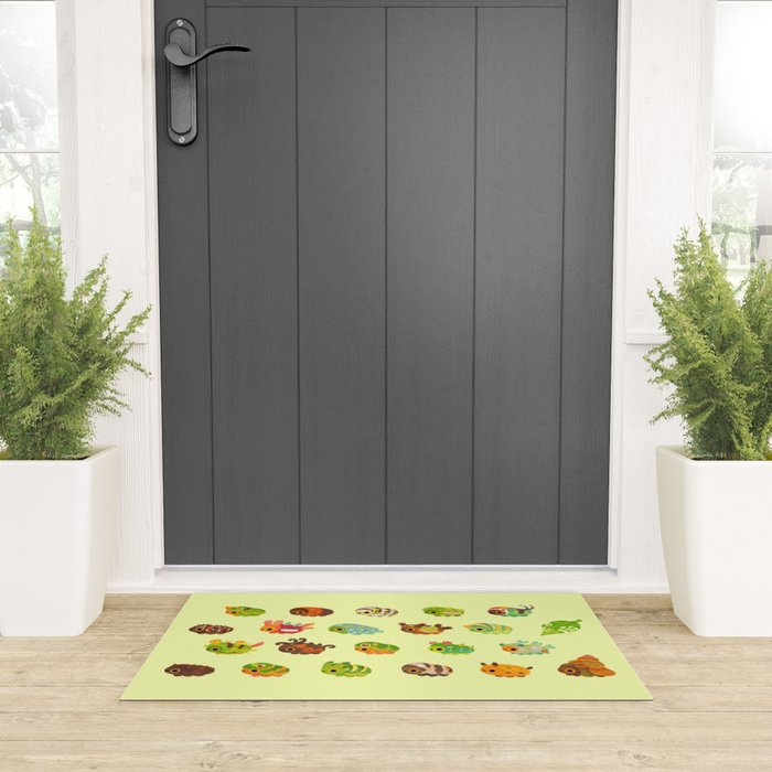 Caterpillar Welcome Mat Gallery Image 3