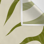 White Daisy Flower 70s Retro Abstract Wall Tapestry Gallery Image 3