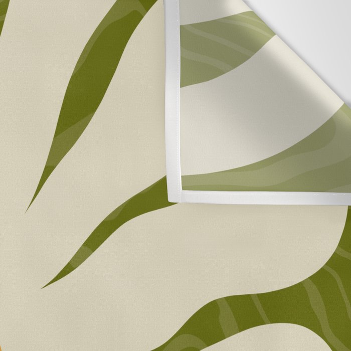White Daisy Flower 70s Retro Abstract Wall Tapestry Gallery Image 3