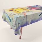 Yellow Red Blue Wassily Kandinsky 1925 Tablecloth Gallery Image 1