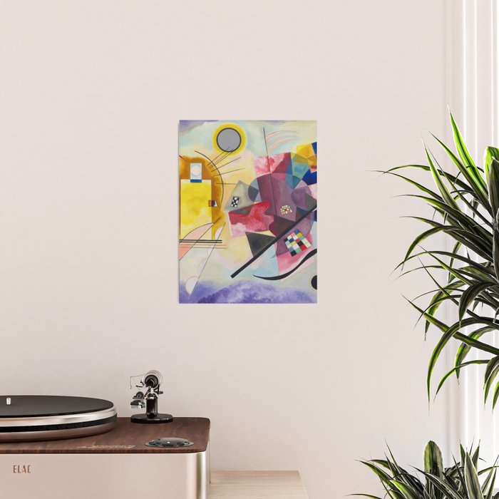 Yellow Red Blue Wassily Kandinsky 1925 Poster Gallery Image 2
