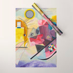 Yellow Red Blue Wassily Kandinsky 1925 Wrapping Paper Gallery Image 1