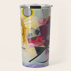 Yellow Red Blue Wassily Kandinsky 1925 Travel Mug Gallery Image 1