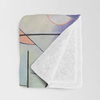 Yellow Red Blue Wassily Kandinsky 1925 Throw Blanket Gallery Image 3