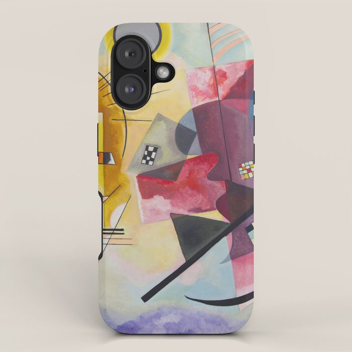 Yellow Red Blue Wassily Kandinsky 1925 iPhone Case Gallery Image 1