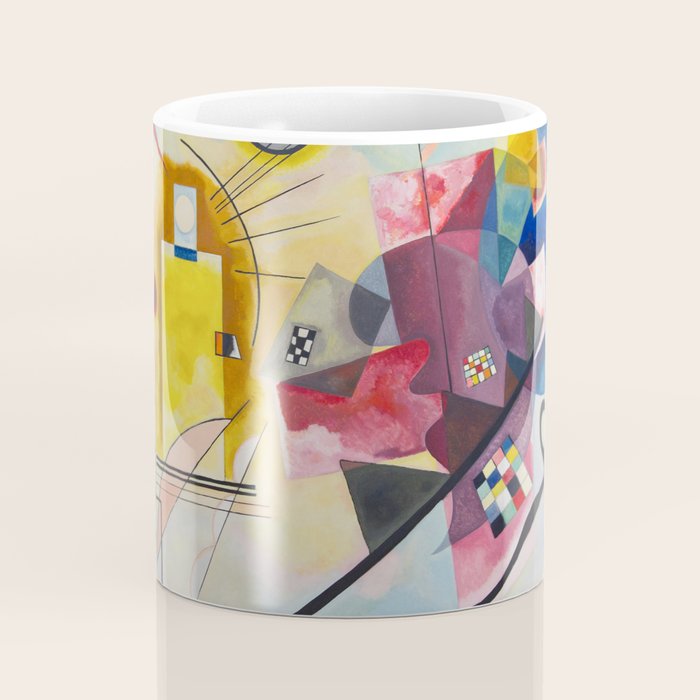 Yellow Red Blue Wassily Kandinsky 1925 Coffee Mug Gallery Image 4