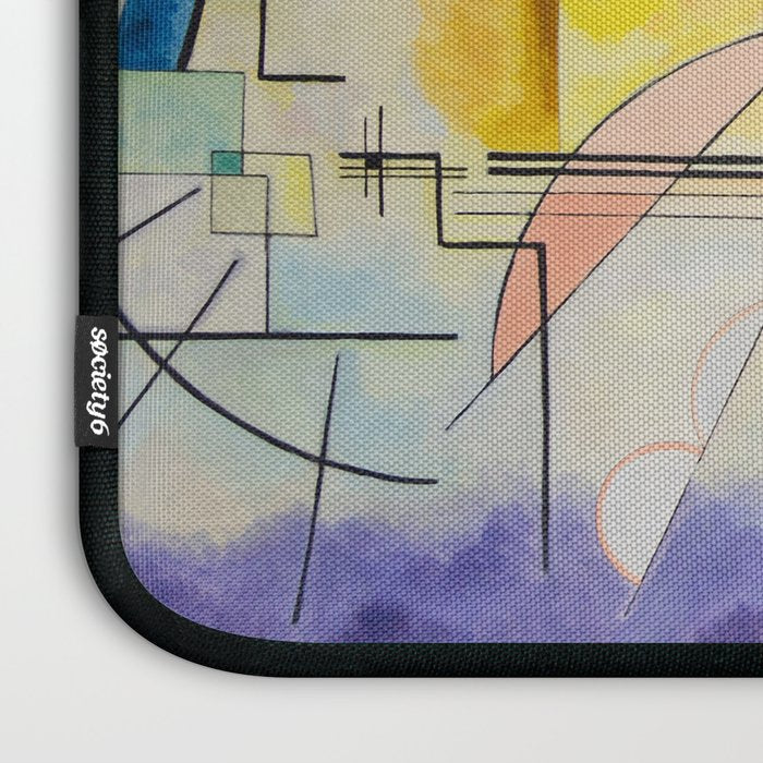 Yellow Red Blue Wassily Kandinsky 1925 Laptop Sleeve Gallery Image 3