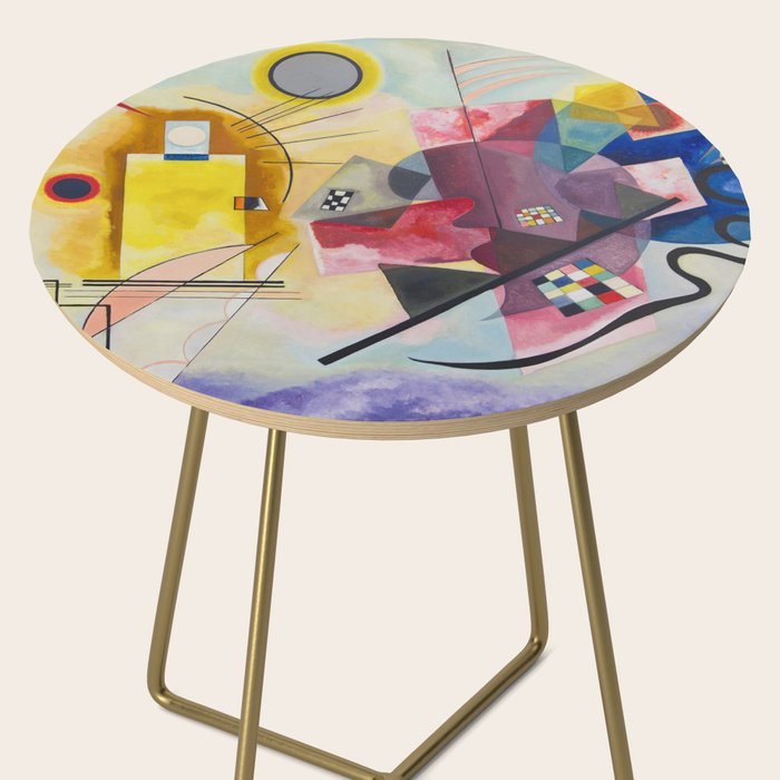 Yellow Red Blue Wassily Kandinsky 1925 Side Table Gallery Image 2