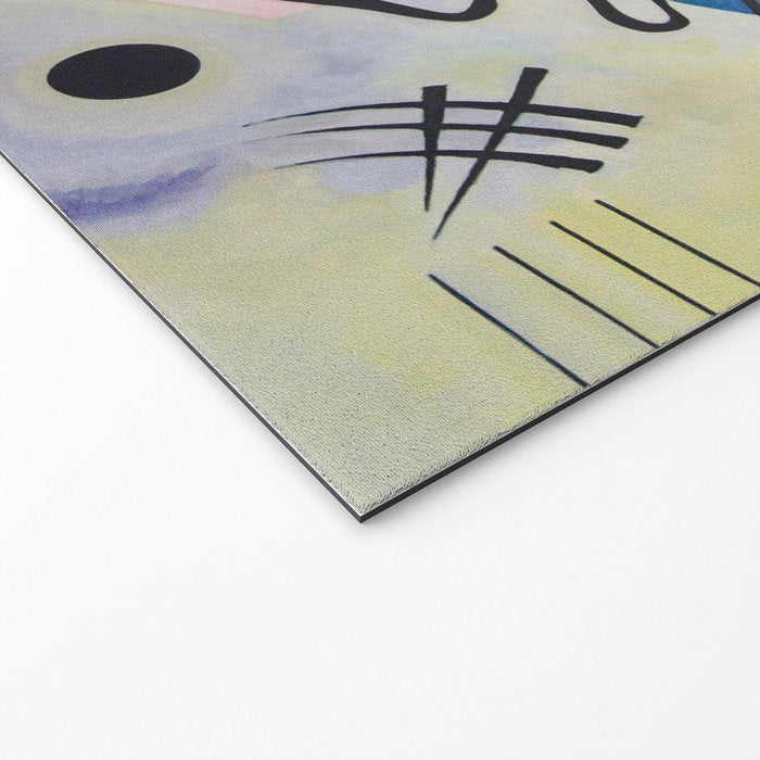 Yellow Red Blue Wassily Kandinsky 1925 Welcome Mat Gallery Image 2