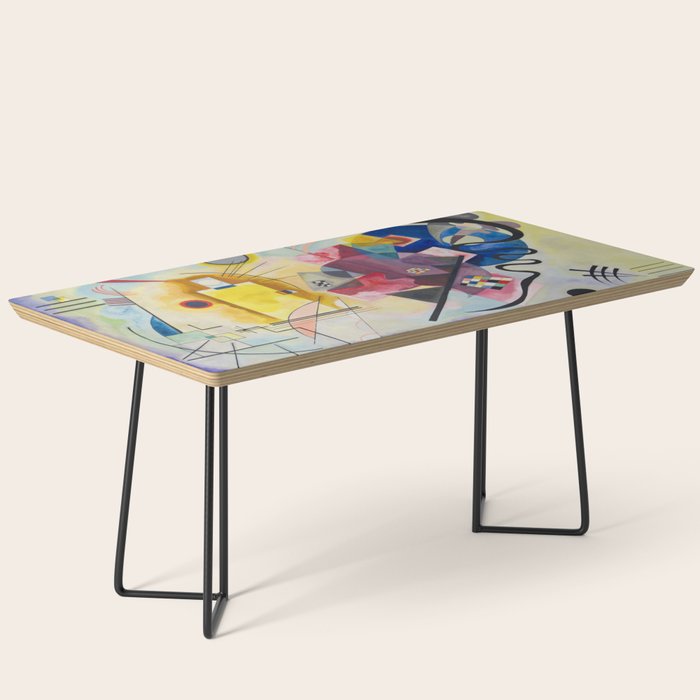 Yellow Red Blue Wassily Kandinsky 1925 Coffee Table Gallery Image 1