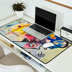 Yellow Red Blue Wassily Kandinsky 1925 Desk Mat Gallery Image 2