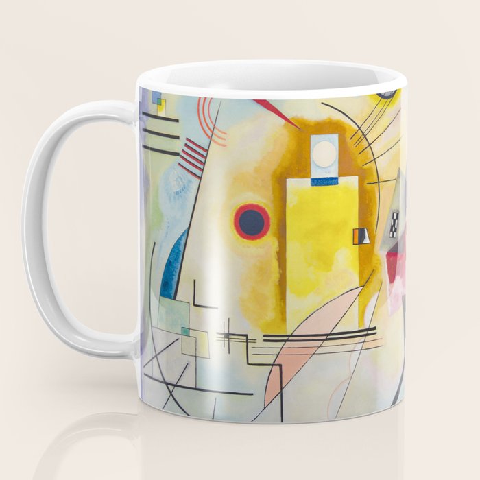 Yellow Red Blue Wassily Kandinsky 1925 Coffee Mug Gallery Image 3