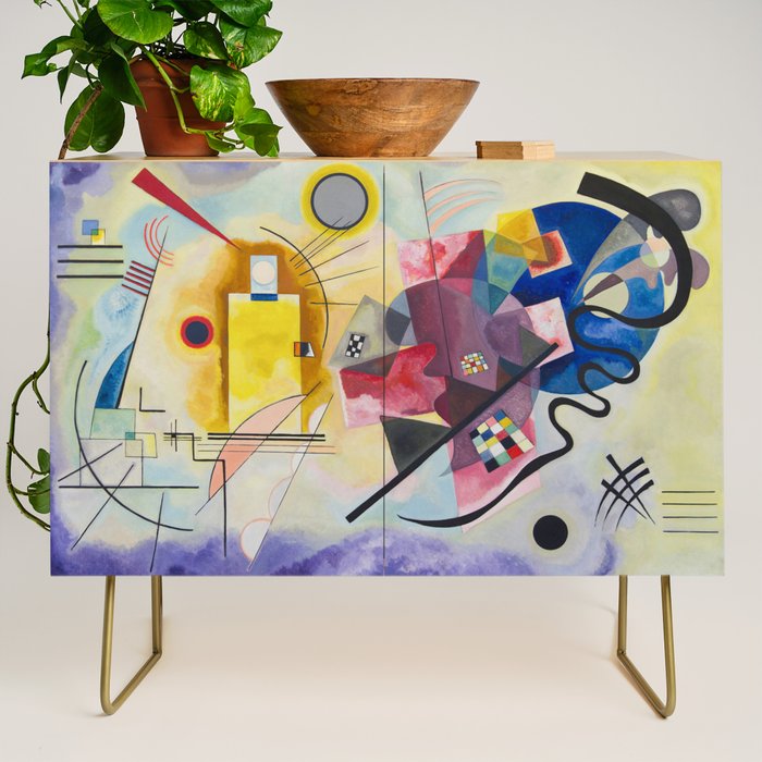 Yellow Red Blue Wassily Kandinsky 1925 Credenza Gallery Image 1