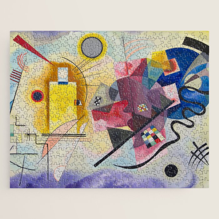 Yellow Red Blue Wassily Kandinsky 1925 Jigsaw Puzzle Gallery Image 1