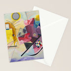 Yellow Red Blue Wassily Kandinsky 1925 Stationery Card Gallery Image 2