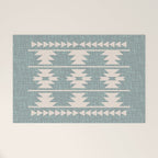 Southwestern Pattern 127 Welcome Mat Gallery Image 1