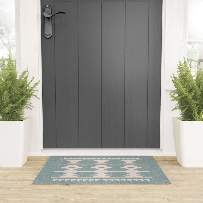 Southwestern Pattern 127 Welcome Mat Gallery Image 3