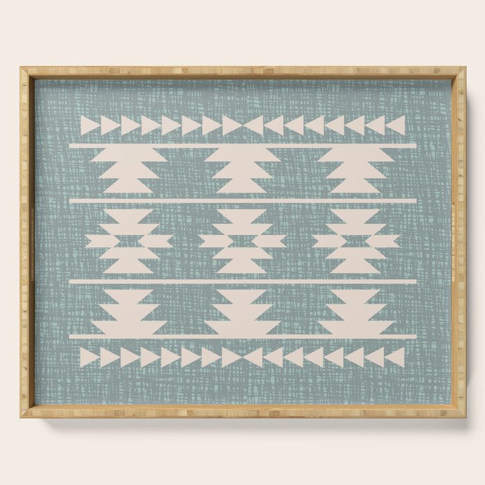 Southwestern Pattern 127 Serving Tray Gallery Image 1