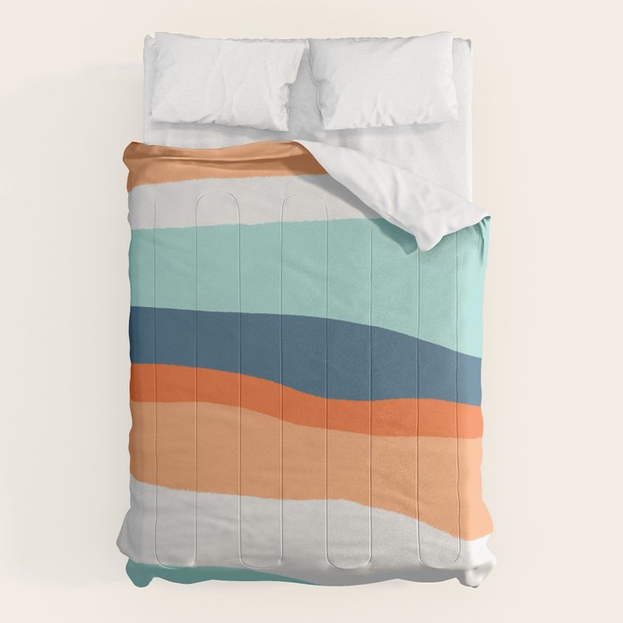 venice sunset Comforter