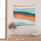 venice sunset Wall Tapestry Gallery Image 2