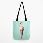 FLAMINGO CONE Tote Bag Gallery Image 2