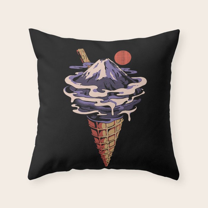Fuji Flavor Throw Pillow Gallery Image 6